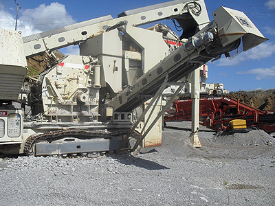 Metso Nordberg Lokotrack LT1213B impactor crusher on site (2)