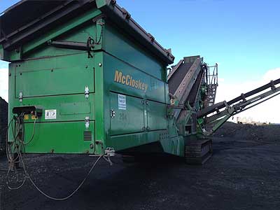 McCloskey S130 screener on site (3)