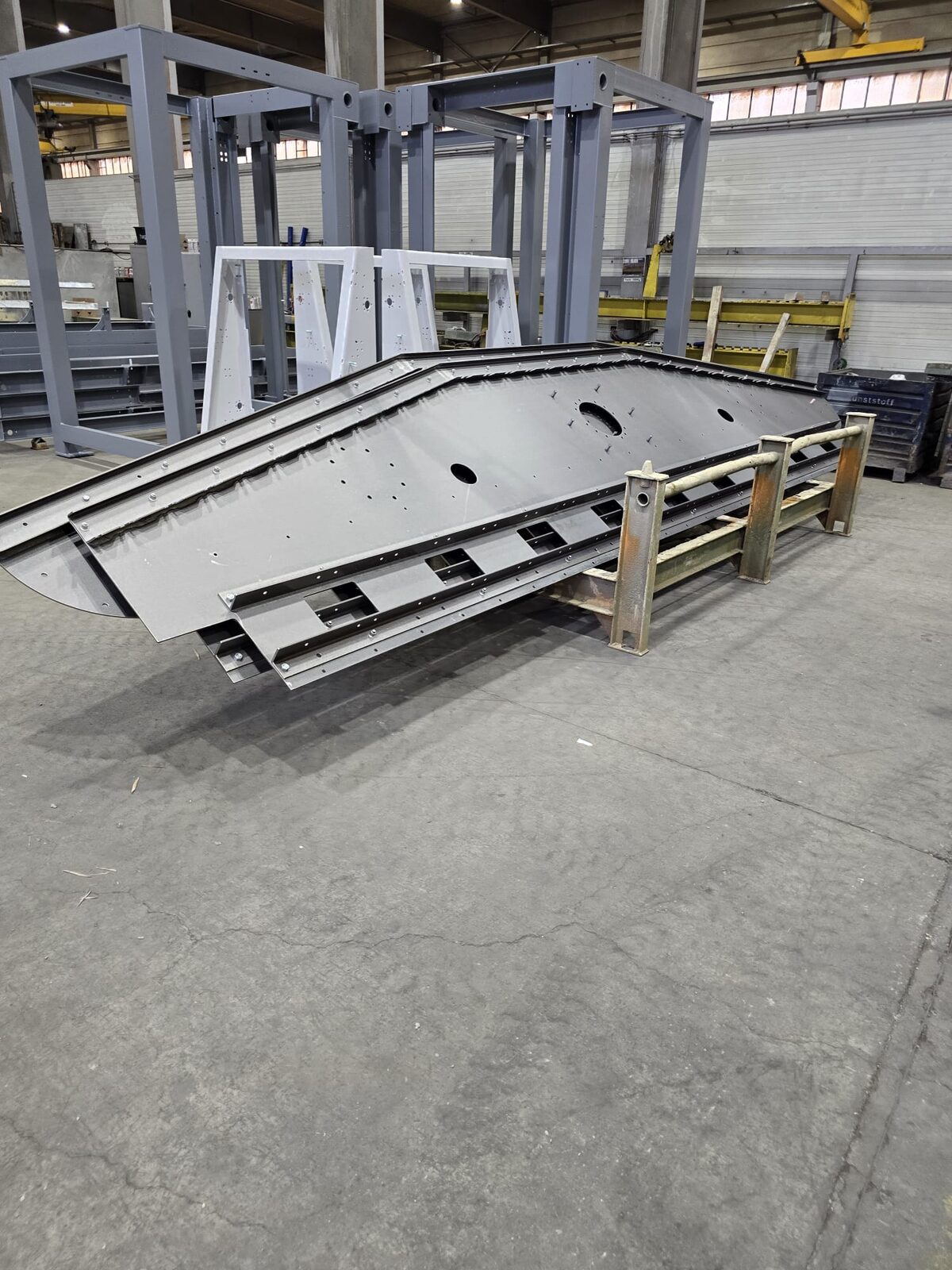 Screen side-walls cut ready for assembly